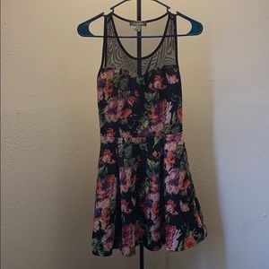 Floral and mesh dress!